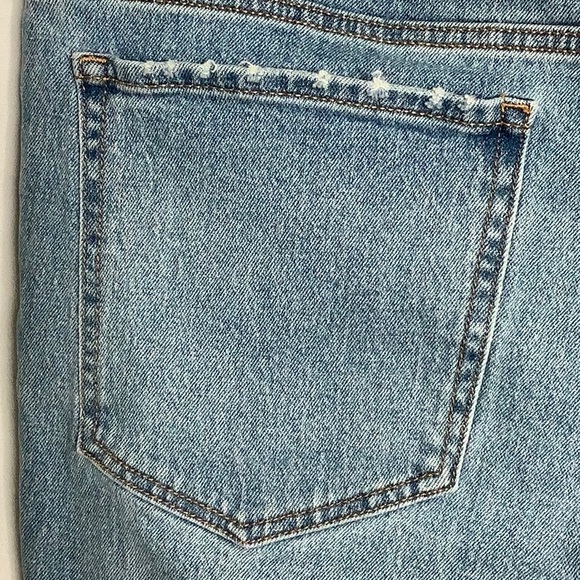 Old Navy Maternity O.G. Straight Jeans Size 12 Front Low Panel - Picture 9 of 16